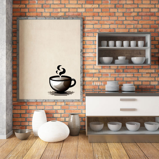 Printable Coffee Cup kitchen Wall Decor - KY designX