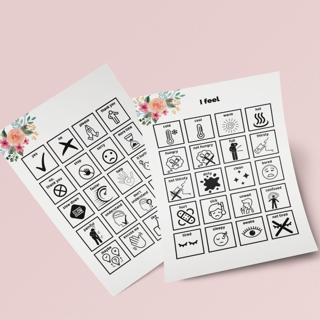 Printable Communication Boards for Adults - KY designX