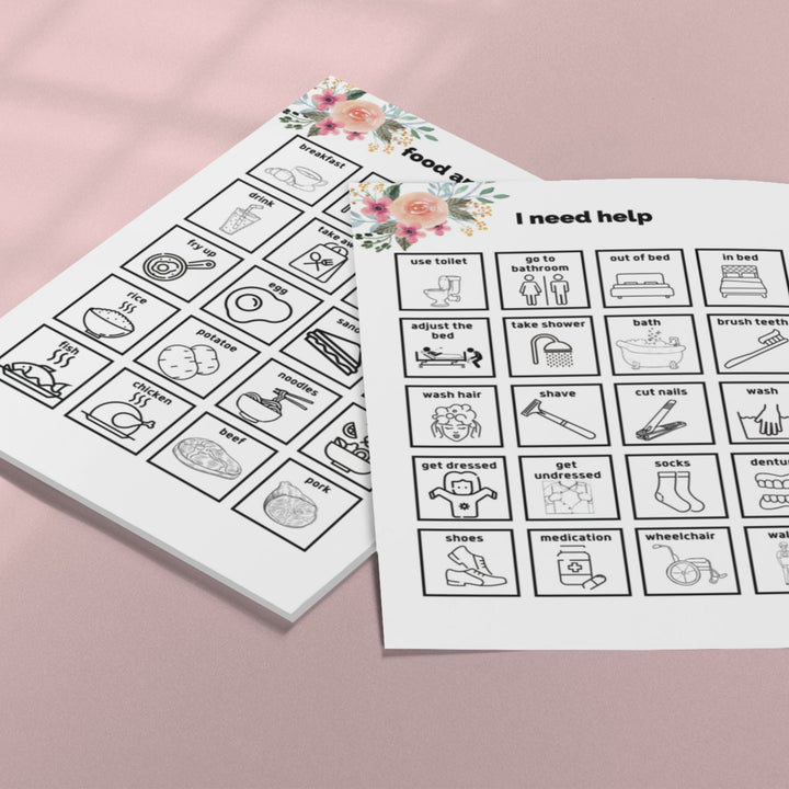 Printable Communication Boards for Adults - KY designX