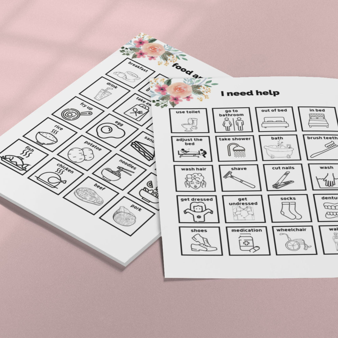 Printable Communication Boards for Adults - KY designX