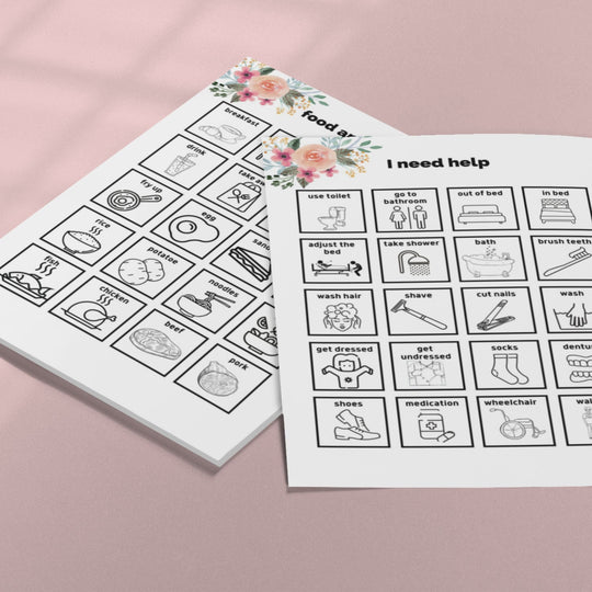 Printable Communication Boards for Adults - KY designX