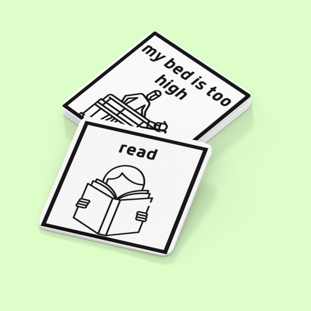 Printable Communication Cards for adults and children - KY designX