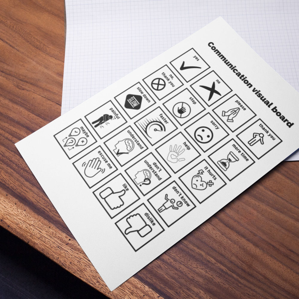 Printable Communication Exchange Boards - KY designX