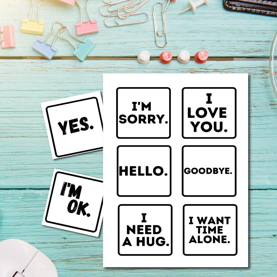 Printable Communication Exchange Cards - KY designX