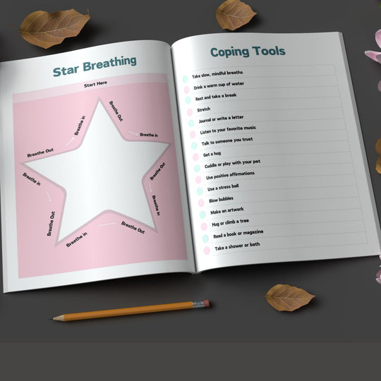 Printable Coping skills Journal for Children - KY designX