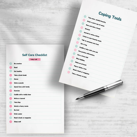 Printable Coping skills Journal for Children - KY designX