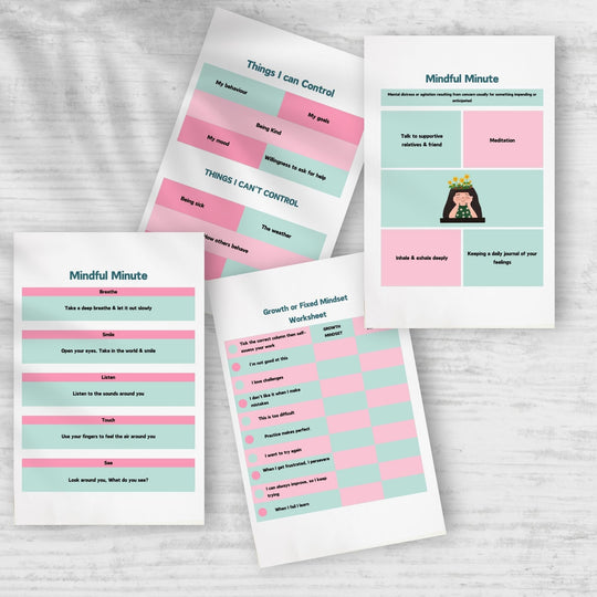Printable Coping skills Journal for Children - KY designX