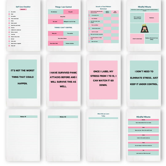 Printable Coping skills Journal for Children - KY designX
