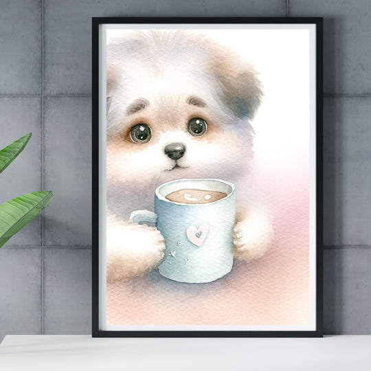 Printable Cute Pet Wall Decor for Home - KY designX