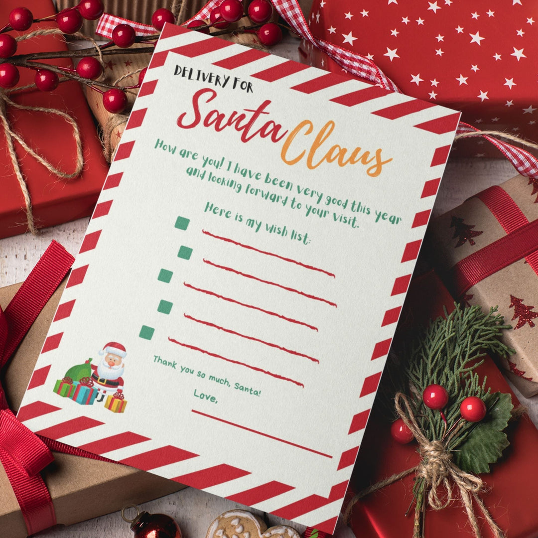 Printable Dear Santa Letter - KY designX