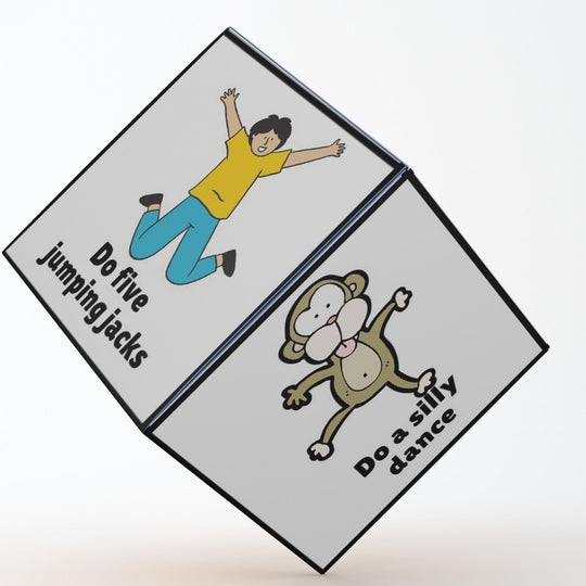 Printable Energy Release Actions Dice Cube - KY designX