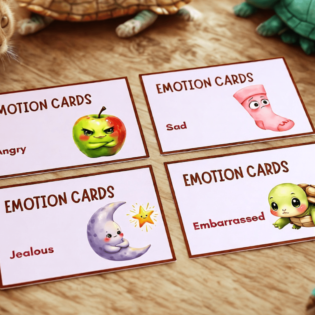 Printable Feelings & Emotions Game for Kids - KY designX