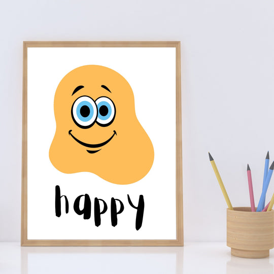 Printable feelings flashcards for children - KY designX