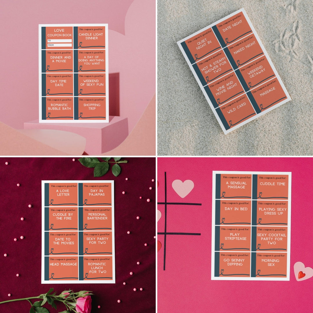 Printable Couples Coupons: Fun & Romantic Gift Ideas Printable Couples Coupons: Fun & Romantic Gift Ideas