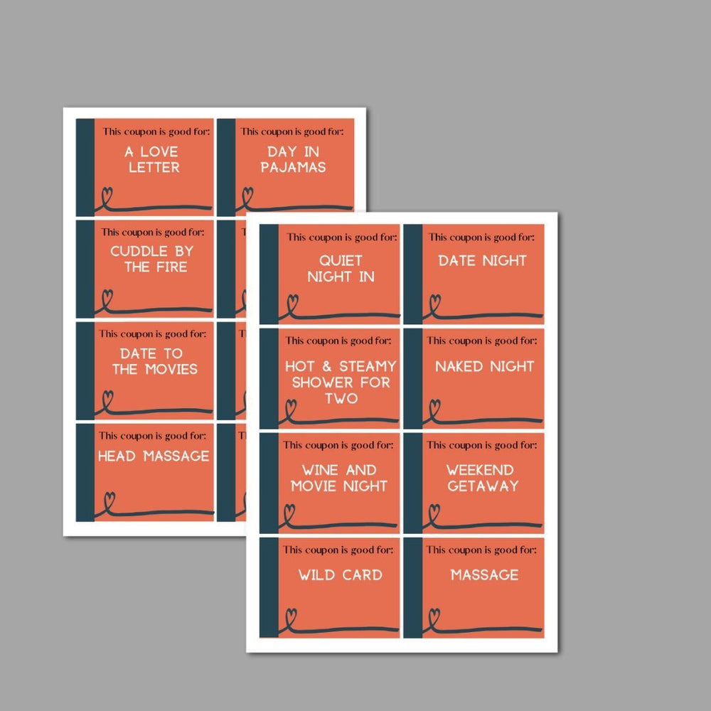 Printable Fun Love Coupons - KY designX