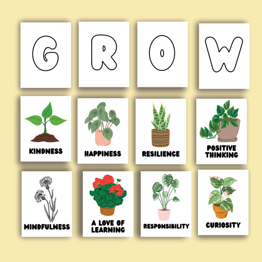 Printable Growth Mindset Bulletin Board Kit - KY designX