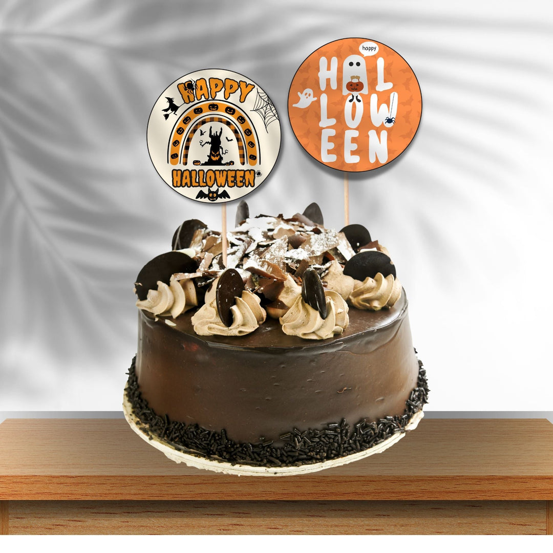 Printable Halloween cake toppers - KY designX