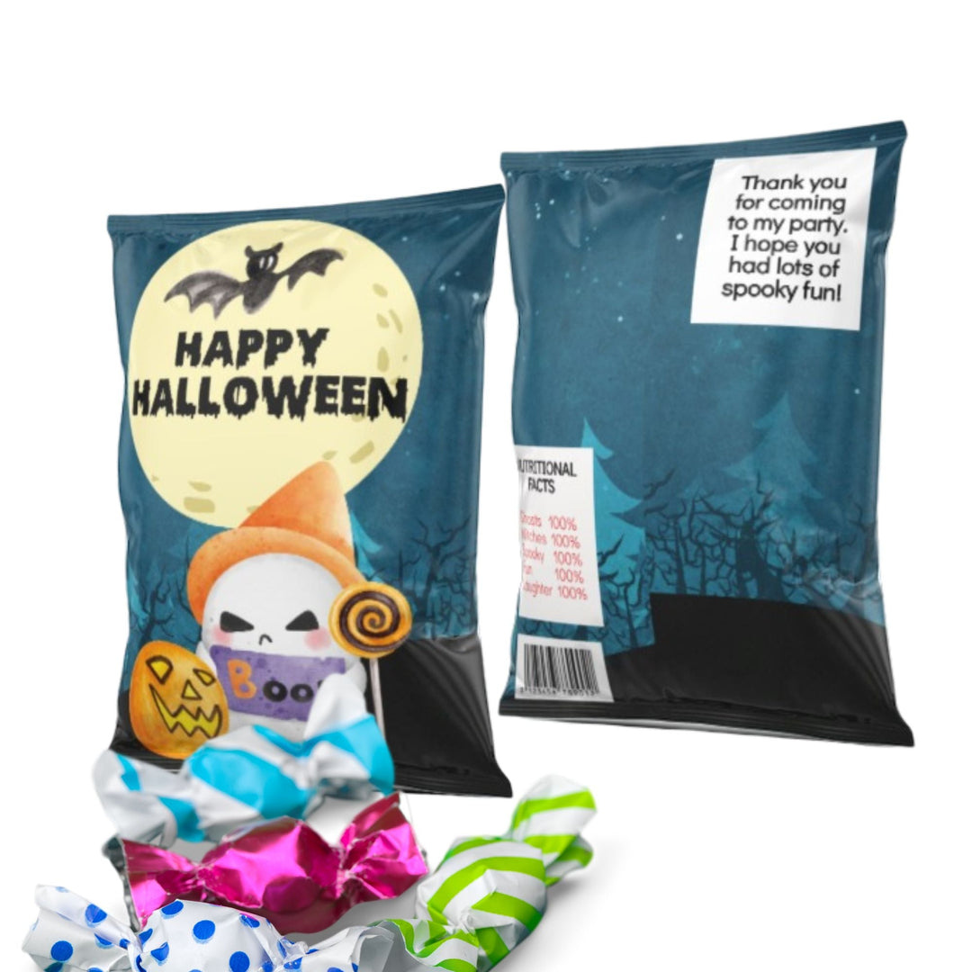 Printable Halloween sweets Bag - KY designX