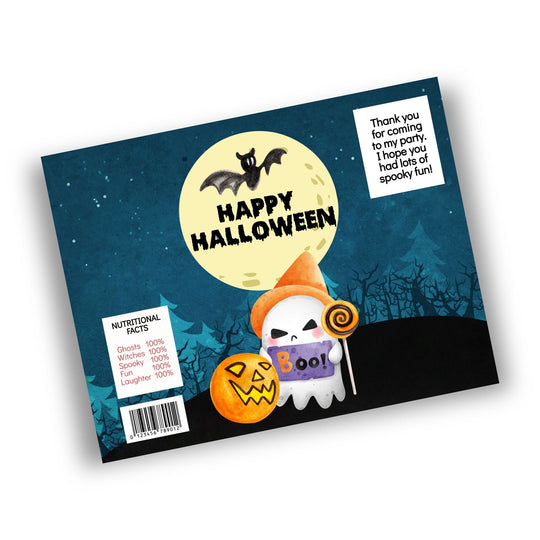 Printable Halloween sweets Bag - KY designX