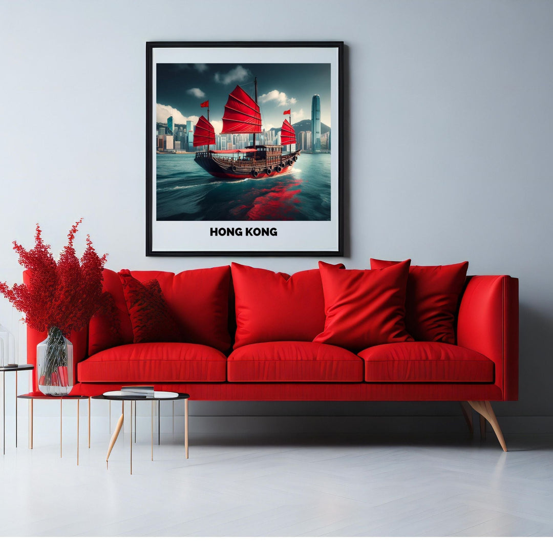 Printable Hong Kong Wall Decor - KY designX