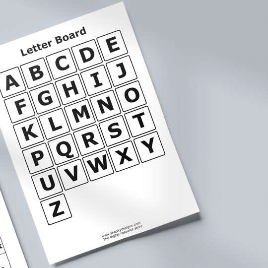 Printable ICU Communication Boards for Ventilator Users - KY designX