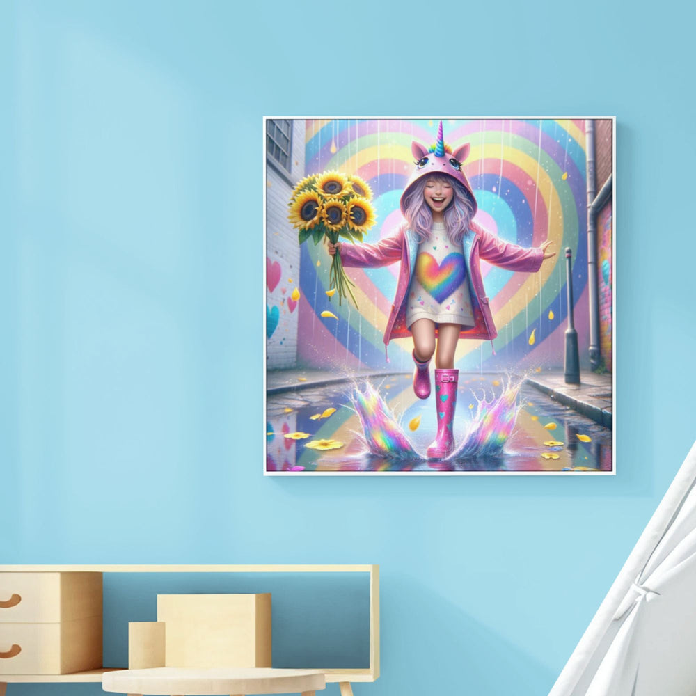 Printable Inspirational wall art for girls room - KY designX