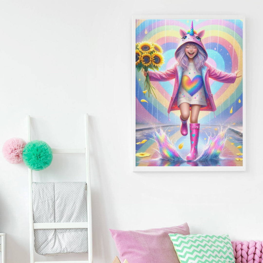 Printable Inspirational wall art for girls room - KY designX