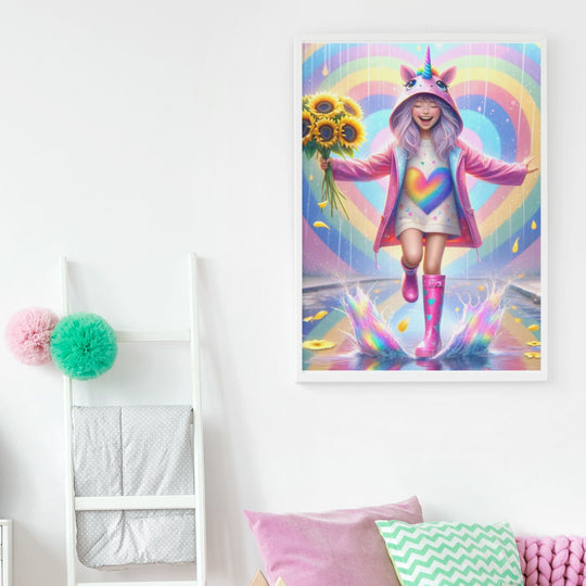Printable Inspirational wall art for girls room - KY designX
