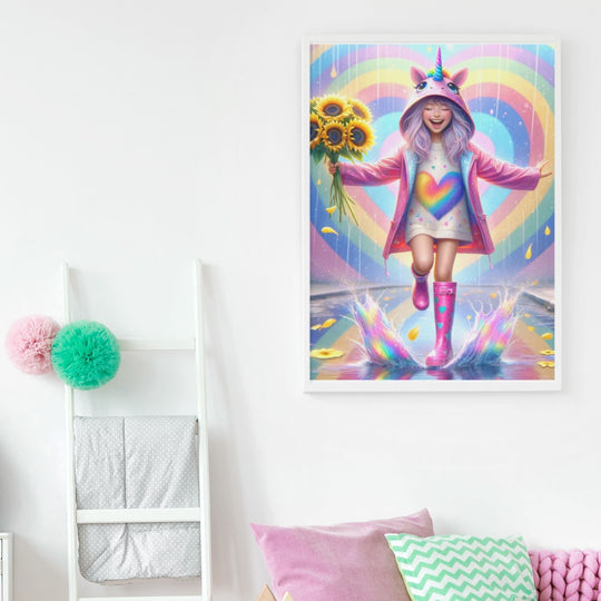 Printable Inspirational wall art for girls room - KY designX