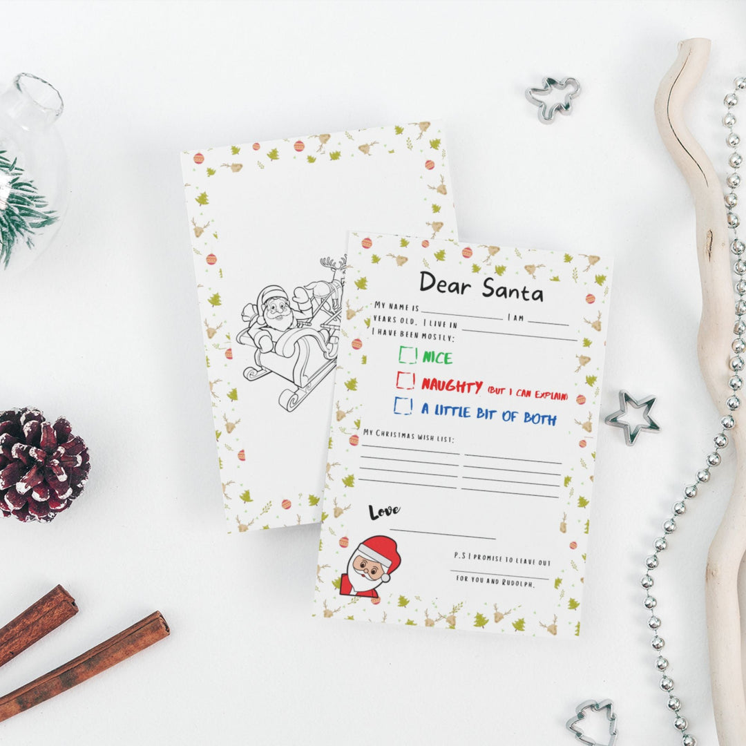 Printable Letter to Father Christmas - KY designX