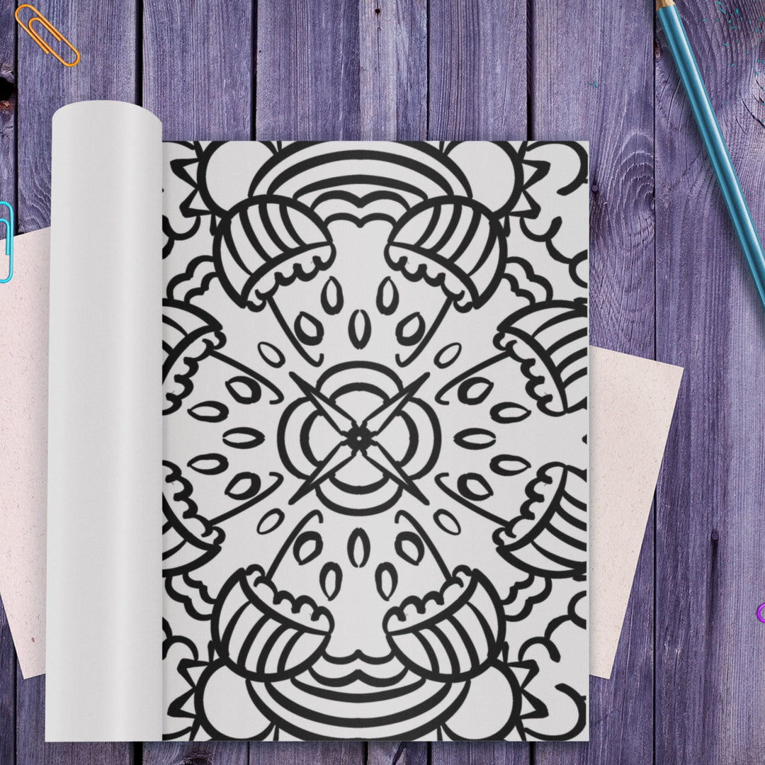 Printable Mindfulness Mandala Coloring for children - KY designX