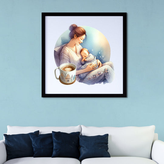 Printable Mom and Baby Wall Art - KY designX