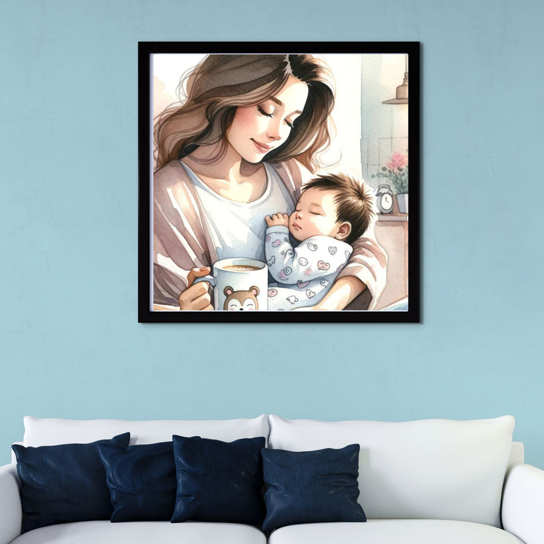 Printable Mother and Baby Wall Art - KY designX