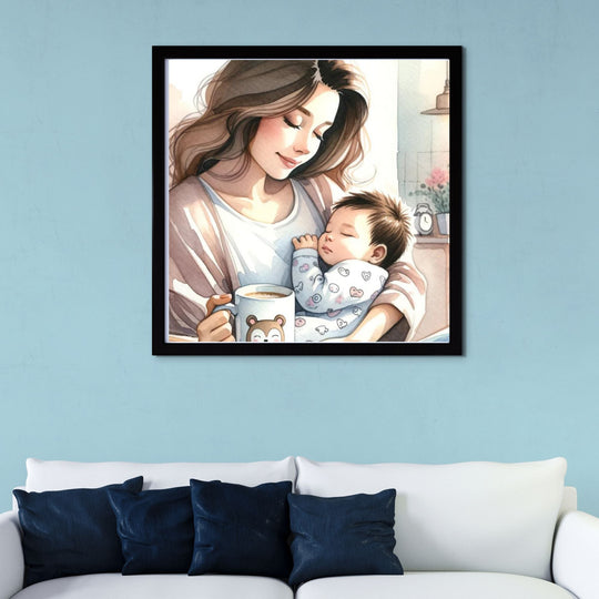 Printable Mother and Baby Wall Art - KY designX