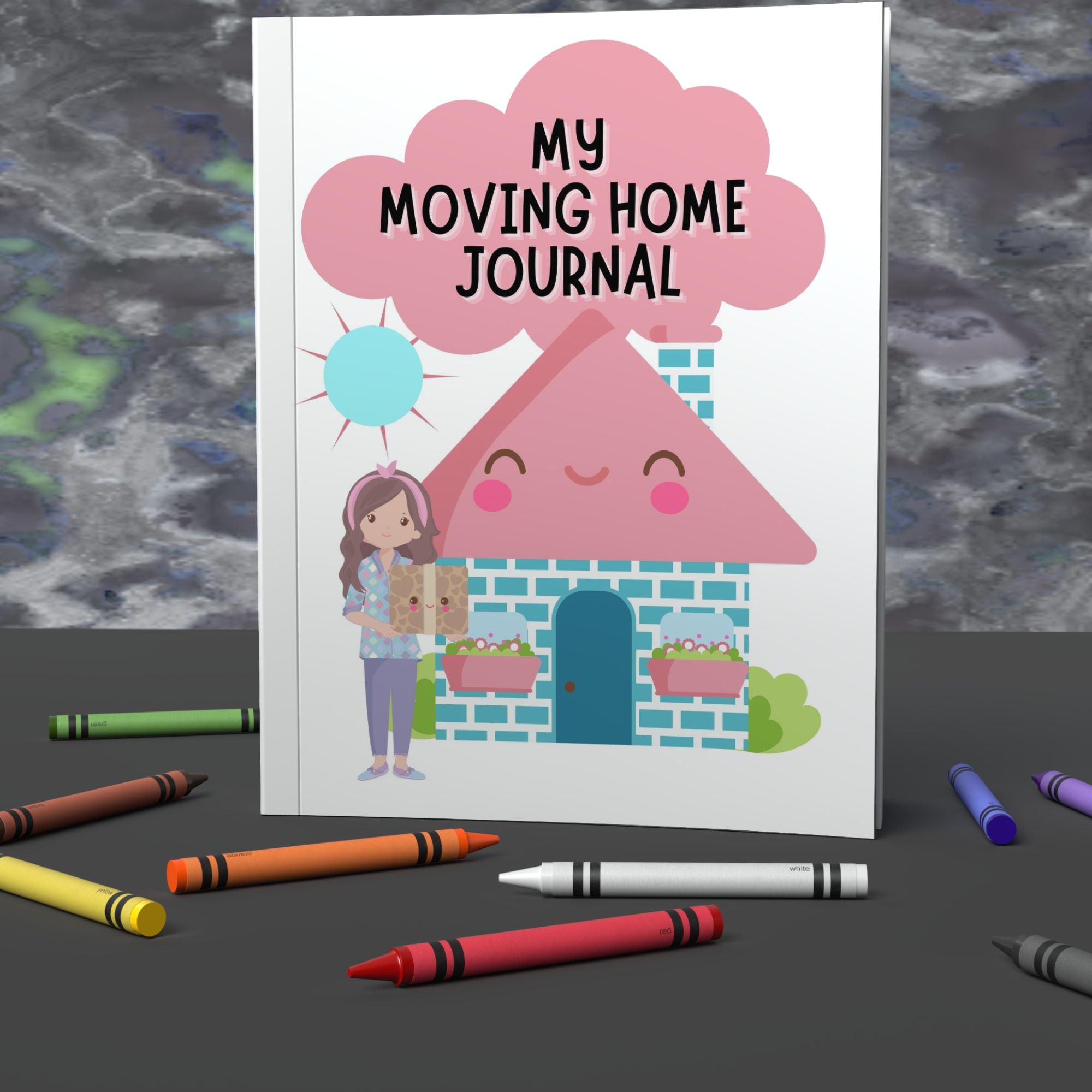 Printable Moving Home Journal For Children - KY designX