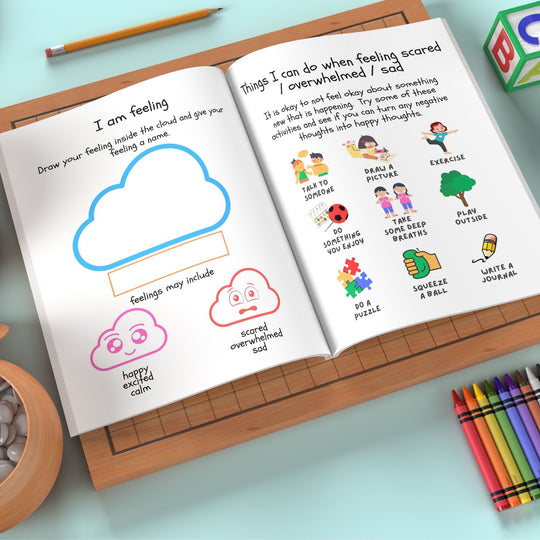 Printable Moving to a New Country Journal For Children - KY designX