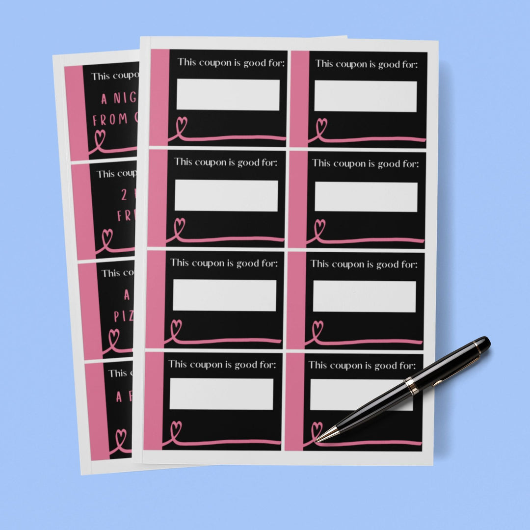 Printable Mummy Birthday Coupons - KY designX