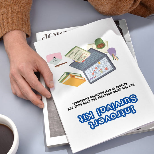 Printable Personal growth journal for introverts - KY designX