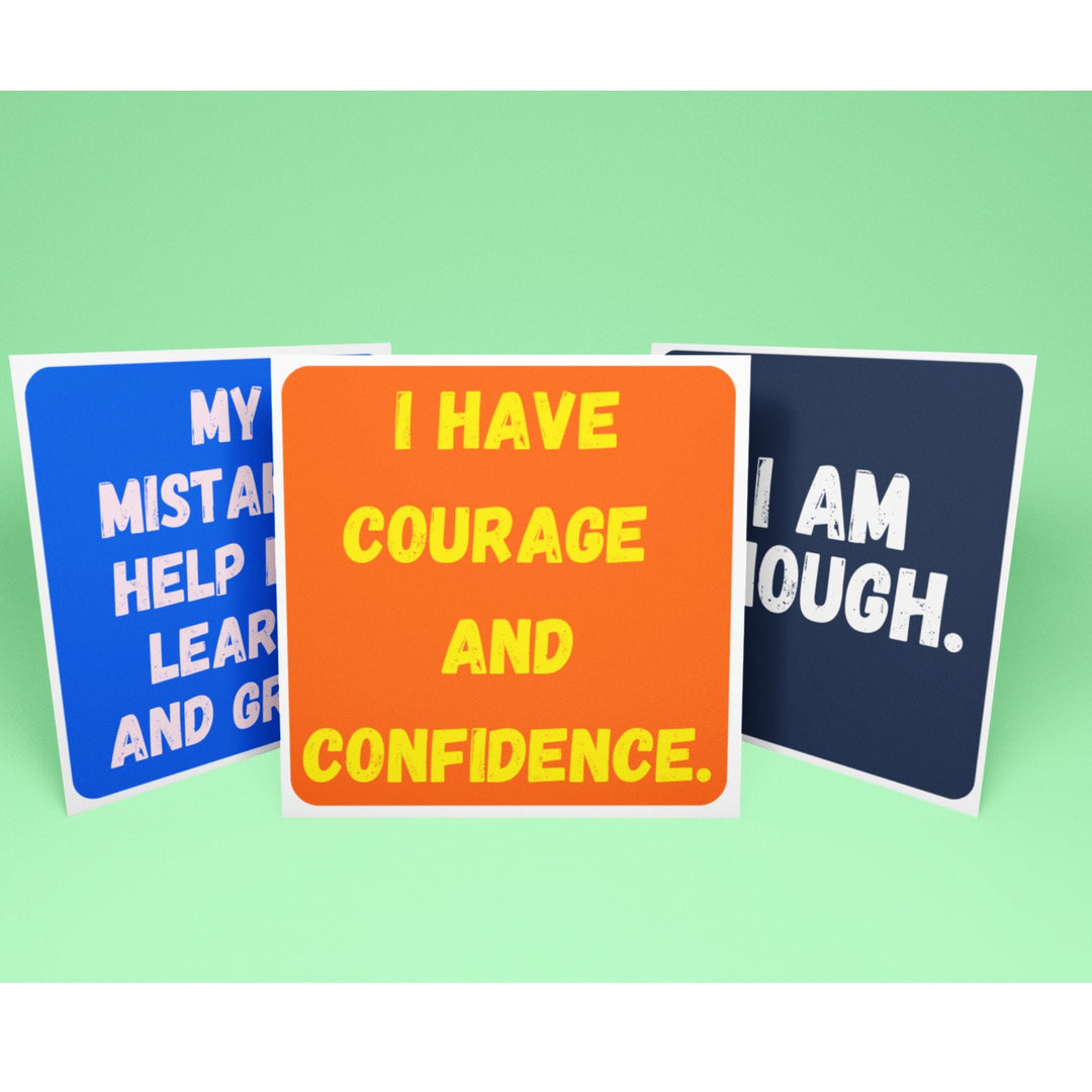 Printable positive Affirmation Cards - KY designX