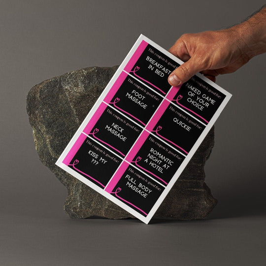 Printable Unique Love Coupons - KY designX
