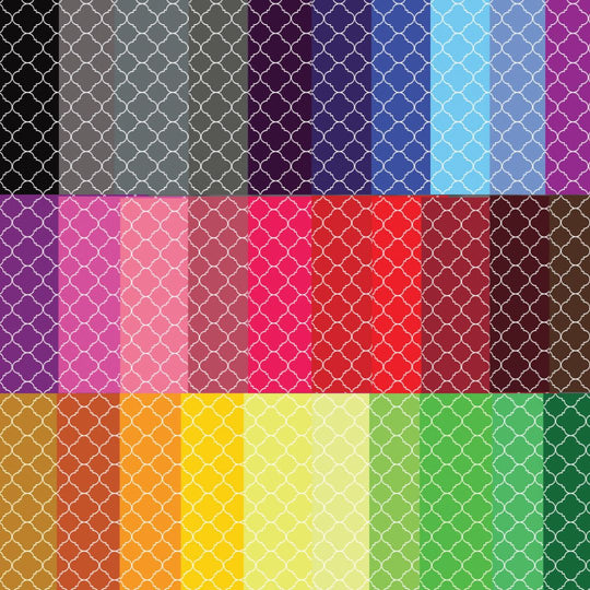 Quatrefoil pattern digital paper - KY designX