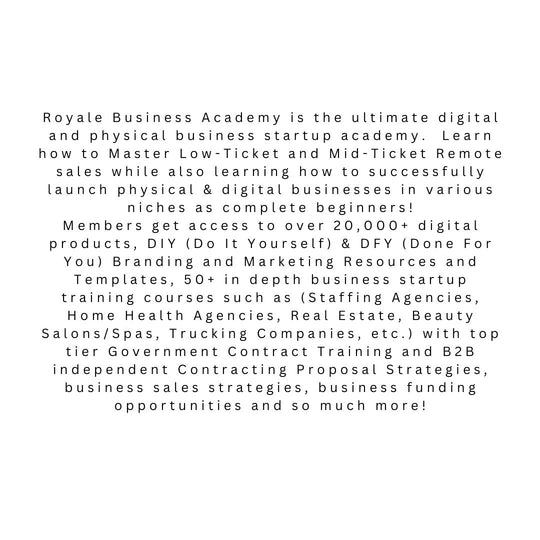 Royale Business Academy - KY designX