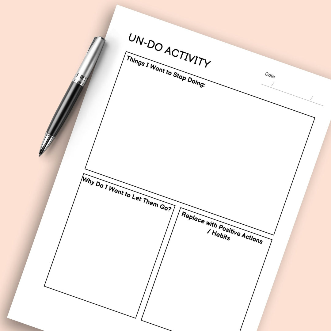 Self - Love Planner Canva Template with MRR & PLR - KY designX