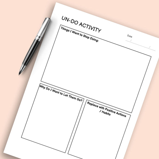 Self - Love Planner Canva Template with MRR & PLR - KY designX