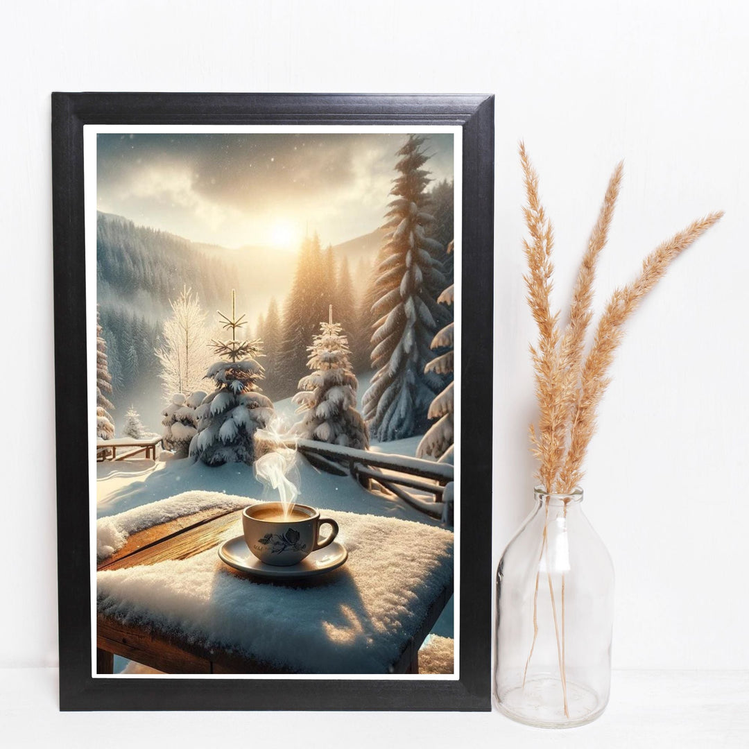 Snow Scene Printable Wall Art - KY designX