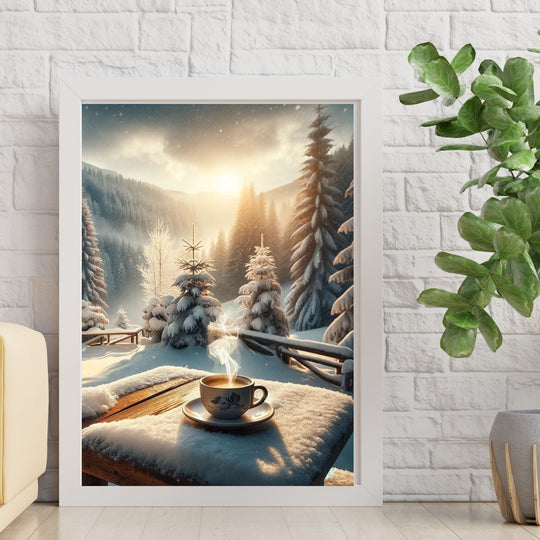 Snow Scene Printable Wall Art - KY designX