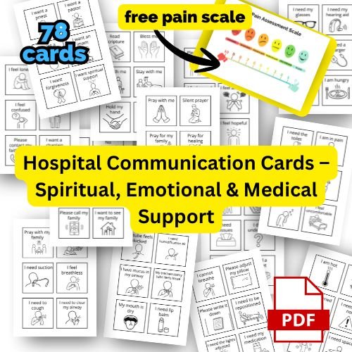 Spiritual, Emotional & Medical Communication Cards - KY designX