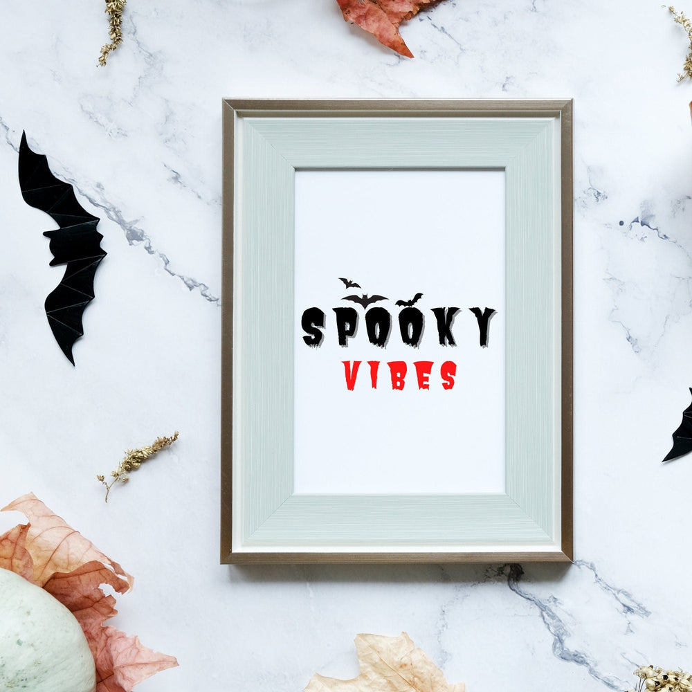 Spooky vibes Printable wall decor - KY designX