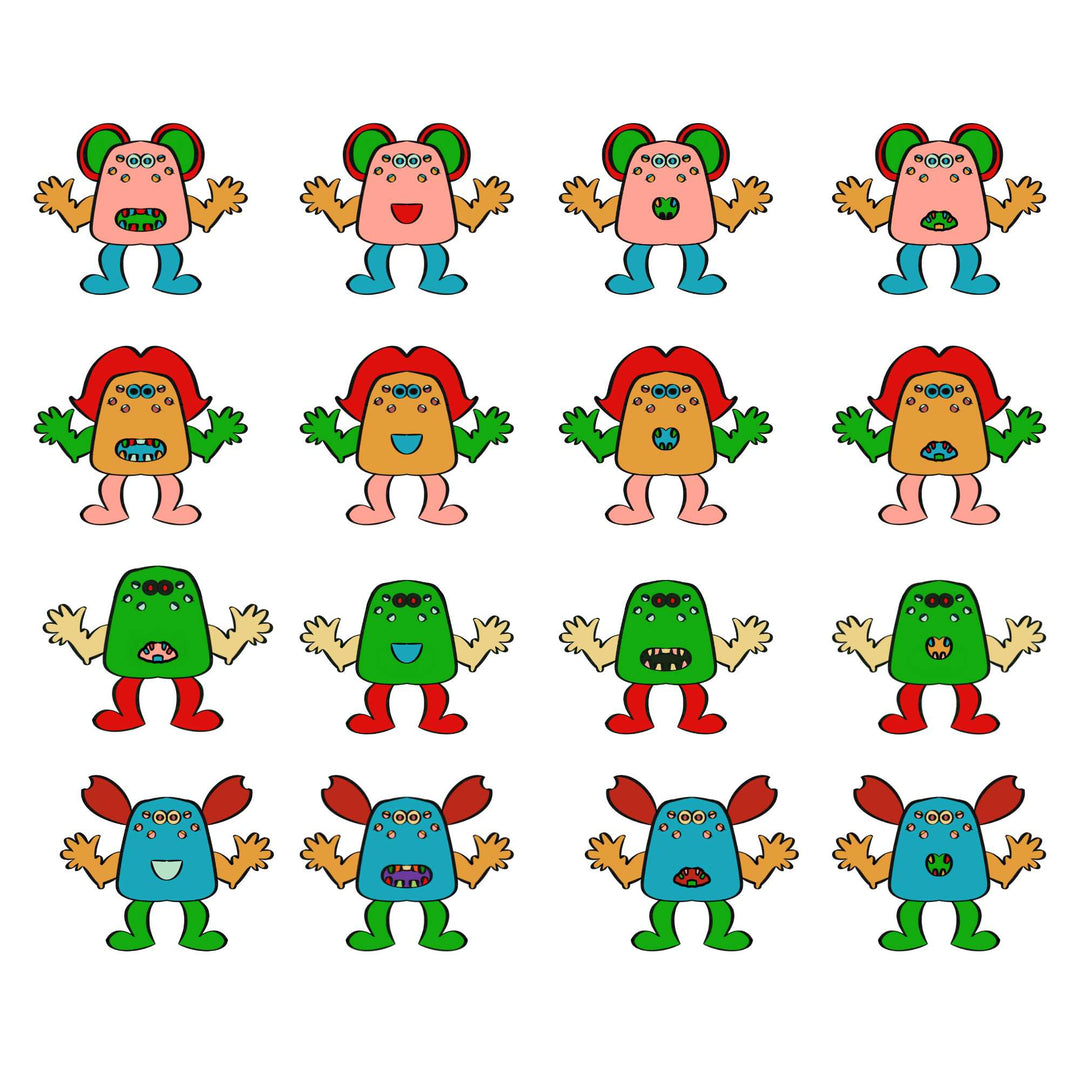 Unleash Your Inner Artist with free Monster Clipart - KY designX