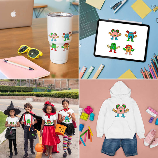 Unleash Your Inner Artist with free Monster Clipart - KY designX